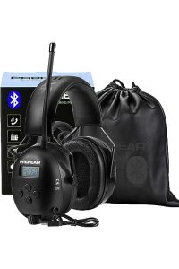 Walkers AM FM Radio Muff With Digital Display