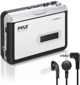 2-in-1 Cassette-to-MP3 Converter Player Recorder