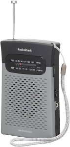 Analog AM-FM Pocket Radio