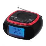 JENSEN JEP 725 Digital AM FM Weather Band Alarm Clock Radio
