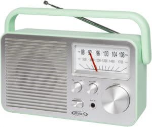 JENSEN MR 750 BL MR 750 Portable AM FM Radio