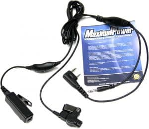 Maximalpower FBI Headset Earpiece Radio