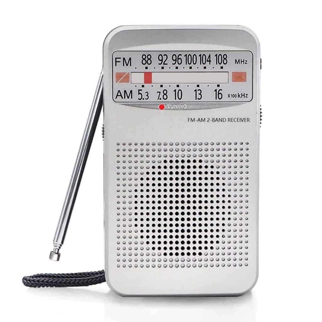 Portable AM-FM Pocket Radio