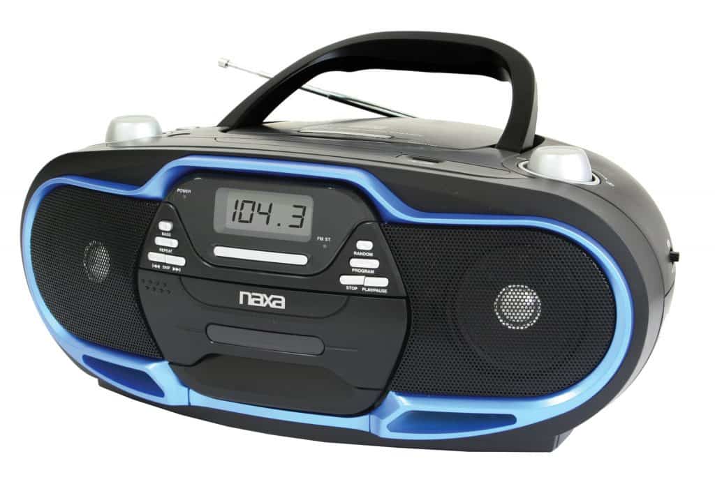 Portable CD-MP3 Cassette AM-FM Dual Voltage Player