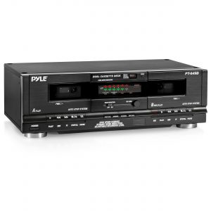 Pyle Dual Cassette Deck Stereo