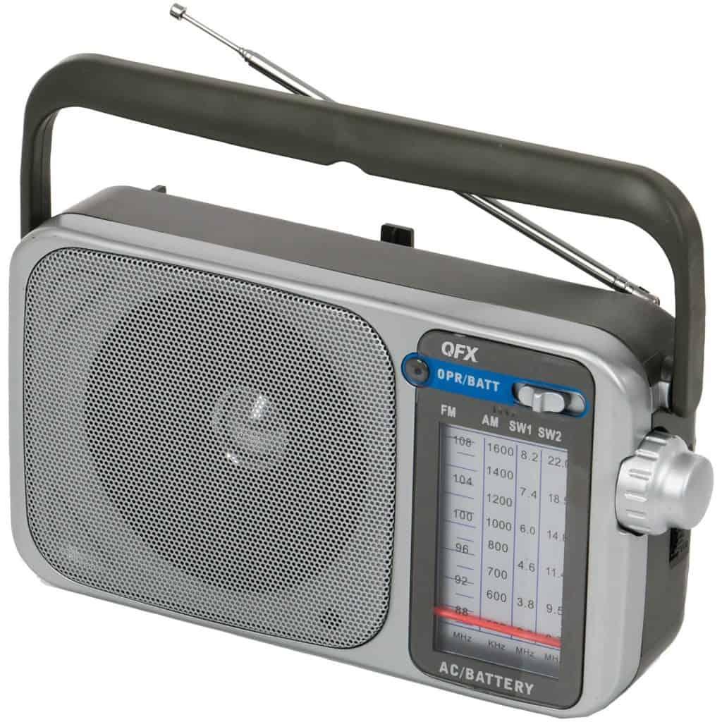 QFX R-24 Portable AM-FM-SW1-SW2 Radio