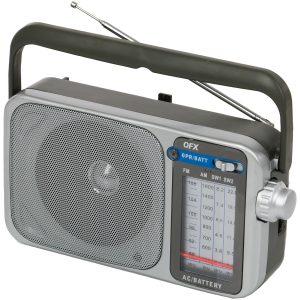 QFX R 24 Portable AM FM SW1 SW2 Radio