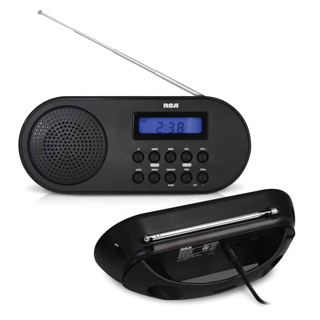 RCA RCWR7V AM-FM Weather Alert Radio