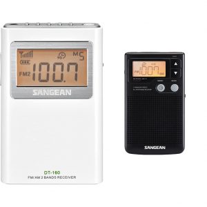 Sangean DT 160 AM FM Stereo Pocket Radio