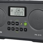 Sangean PR D12 AM FM NOAA Weather Alert Digital Tuning Portable Radio