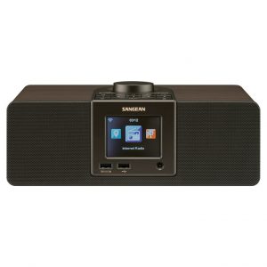Sangean WFR-32 7-Watt Stereo Wood Cabinet Wi-Fi Internet Radio Media Center with Bluetooth