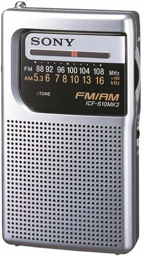 Sony ICF-S10MK2 Pocket AM-FM Radio