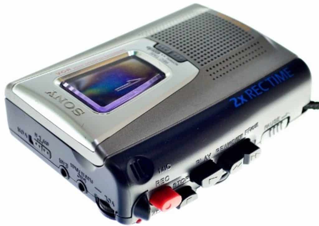 Sony TCM-20DV Pressman Portable Cassette Recorder