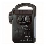 Supersonic SC-1095ER 5-Way Emergency Solar/Hand Crank Radio with Flashlight - A Comprehensive Lifesaver for Critical Situations 5 Supersonic SC 1095ER 5 Way Emergency Solar Hand Crank Radio
