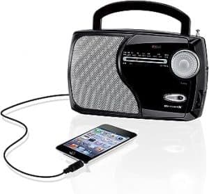 Weather X WR282B Portable NOAA Weather Band And AM FM Radio