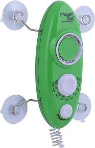Zadro Water Resistant AM FM Showerbug Shower Radio