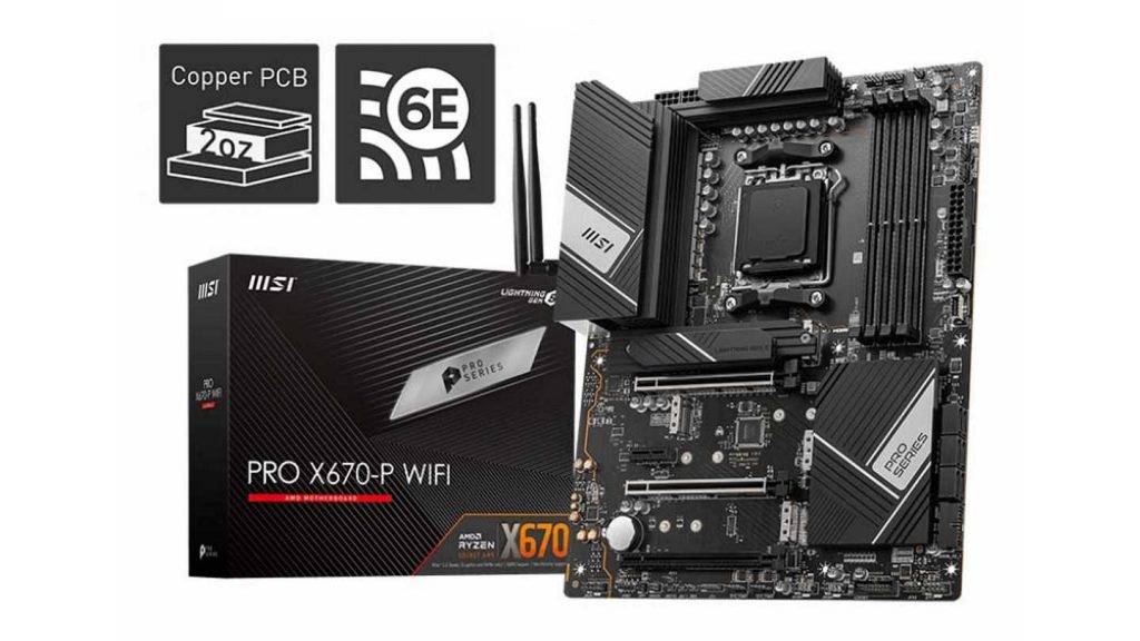 MSI Pro X670-P Wifi 2 MSI Pro X670-P Wifi