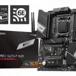 MSI Pro X670-P Wifi 6 MSI Pro X670 P Wifi
