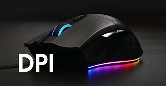 DPI gaming mouse